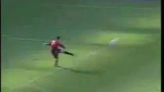 Andy Lonergan scores against Leicester
