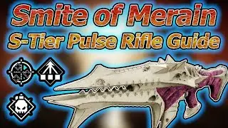 Smite of Merain Pulse Rifle PvP & PvE God Roll Guide (Kings Fall Raid) | Destiny 2 Season of Plunder
