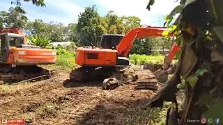 Cara pasang TRACK Excavator Hitachi 110 Zaxis