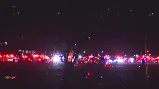 Deadly Plane and Helicopter Crash Scene Viewed from Long Bridge Park in Arlngton