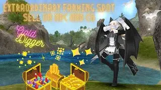 Toram Farming Spot Extraordinary Place Sell to NPC General Store and CB | Toram Online Farming Spot