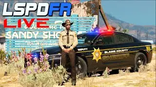 Blaine County Sheriff Patrol - GTA 5 LSPDFR (LIVE)