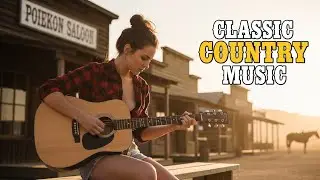 Classic Country Music Collection – Best Old Slow Country Songs 🪕🌙