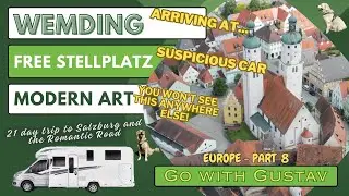 Romantic Road | Exploring Wemding: E-Bike Adventure to the Zeitpyramid & Overnight Mystery!