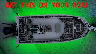Green Fishing lights mounted on outside of your boat Snake Tubes 2.0