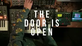 the door is open - chill dawless synth jam w/Moog + Prophet + Digitakt + Microcosm