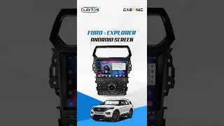 Installing Clayton Android Screen in Ford Explorer new design!