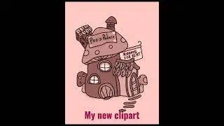 Digital Cute Clip art   #clipart #art #illustration #drawing #graphicdesign #artist #digitalart