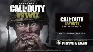 Call of Duty WWII Worldwide Reveal Trailer! 1080p