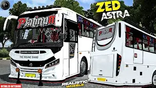 Brand New ZED ASTRA BS6 Bus Mod For Bus Simulator Indonesia