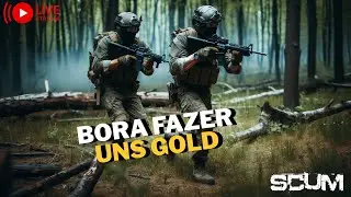 SCUM AO VIVO 🔥 Fazendo dinheiro e levantando a base!
