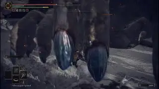 ELDEN RING: Giant Hand monster boss fight