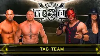 FULL MATCH: Goldberg & Brock Lesnar vs Kane & Undertaker - Tag Team Match (PS5) 