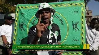 MK Party Students' Movement Joins March for Justice in Support of Lt. Gen. Mkhwanazi