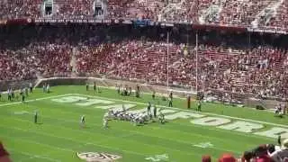 Kevin Hogan to Ty Montgomery 44-yard touchdown pass Stanford vs. UC Davis Football 2014 California