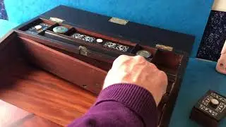 Antique William IV Writing Box & Slope