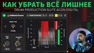 ДЛЯ ЧИСТКИ ЖИВЫХ УДАРНЫХ | DRUM PRODUCTION SUITE ACON DIGITAL