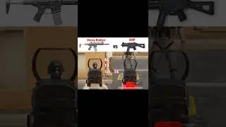 Honey badger vs UMP damage 😱 || #pubg #pubgtipsandtricks