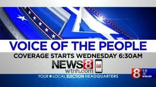 News 8/The Hill/Emerson College Polling reveals results on the upcoming elections