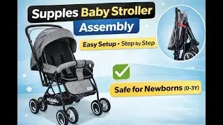 Supples Baby Stroller/Pram for Newborns & Toddlers (0&ndash;3 Years) |