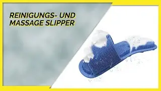 G&ouml;nnen Sie sich eine Fussmassage mit dem Reinigungs- und Massage Slipper
