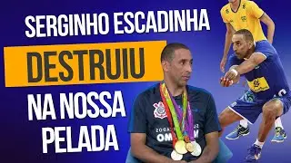 Serginho Escadinha no Mofos' House! O melhor líbero do mundo na melhor Resenha do mundo! #volei4x4