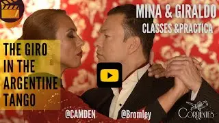 'Giros' in the Argentine Tango with Mina and Giraldo, dancing to Orquesta T&iacute;pica Osvaldo Fresedo.