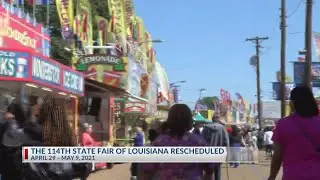 State Fair of Louisiana rescheduled to spring of 2021