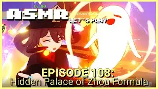 ASMR | Genshin Impact | Zhou Formula With Hu Tao | Gum Chewing and Keyboard Sounds ⭐