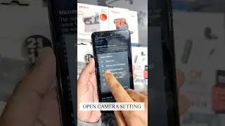 Open Camera Setting For External Mics