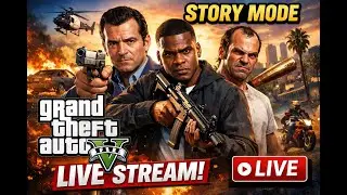 GTA V Story Mode LIVE 🚗 Full Action