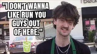 1st Amendment Audit, Paranoia Over Cameras At The Original Jamba Juice