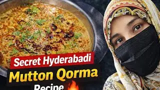 ''My Second Vlog''|| Hyderabad mutton Qorma❤️&zwj;🔥 #dailyvlogs #myfirstvlog #Asma Khan 