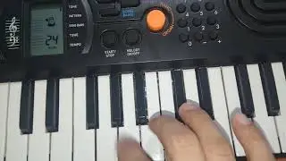 My Casio SA 76 Keyboard
