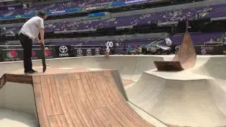 Ivan Federico, XGames practice. Minneapolis