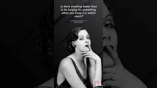 Greta Garbo's best #quotes | Swedish - Actress | #Shorts #dailyquotes #hnquniverse