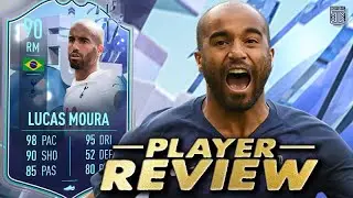 90 FANTASY LUCAS MOURA PLAYER REVIEW! FIFA 22 Ultimate Team