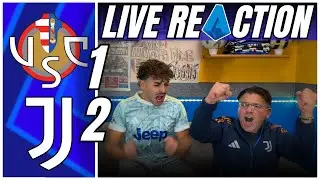 DOMINATA!!! CREMONESE - JUVENTUS 1-2 | LIVE REACTION TIFOSI JUVENTINI 