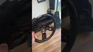 2015 - 2023 Mustang S550 Carbon Fiber Steering Wheel ( Red)