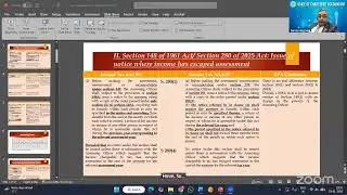 Day-4 Course on New Income Tax Act 2025 By TaxGuru CA Dr Girish Ahuja Ji