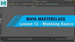 MAYA MASTERCLASS 12 - Intro To PRIMITIVE SHAPES ( BEGINNER TUTORIAL )