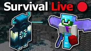 Minecraft 1.19 Survival 🔴LIVESTREAM🔴 ANCIENT CITY RAIDING!!!