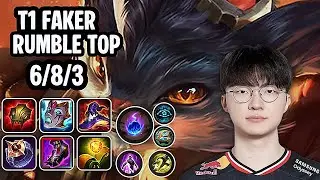 T1 Faker Rumble Top SoloQ Replay 20251207