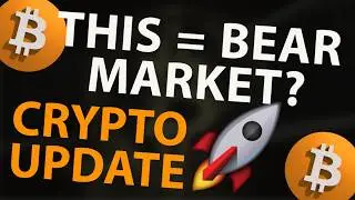 THIS = BEAR MARKET? DAILY CRYPTO UPDATE... BITCOIN ETH VECHAIN VRA XRP SOL LINK AVAX IS IT OVER?!
