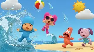 Pocoyo & Friends BEACH SPLASH 😆🏖️ | Silly Summer Fun for Kids