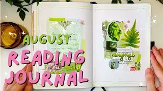 August Reading Journal Spreads + Books I Read 💚