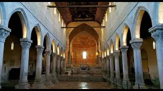 Basilica of Aquileia in 4K - Drone View