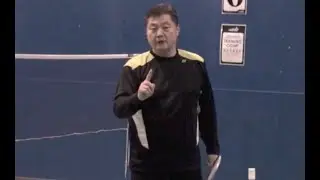 Poor Badminton Player's Behaviour 13 Emotionally fighting