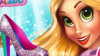 Design Rapunzel's Princess Shoes - Rapunzel Games For Kids