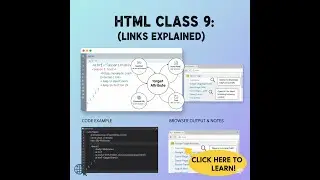 Html part 9. (Links explained in detail)